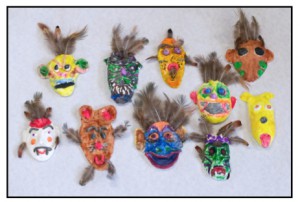 Drama Masks of Bali